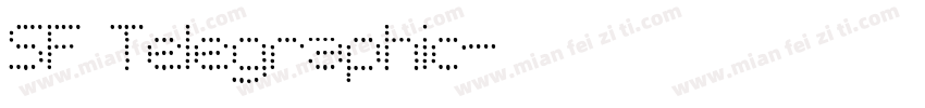 SF Telegraphic字体转换